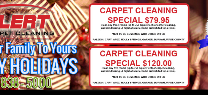 Happy Holidays Carpet Cleaning Coupons